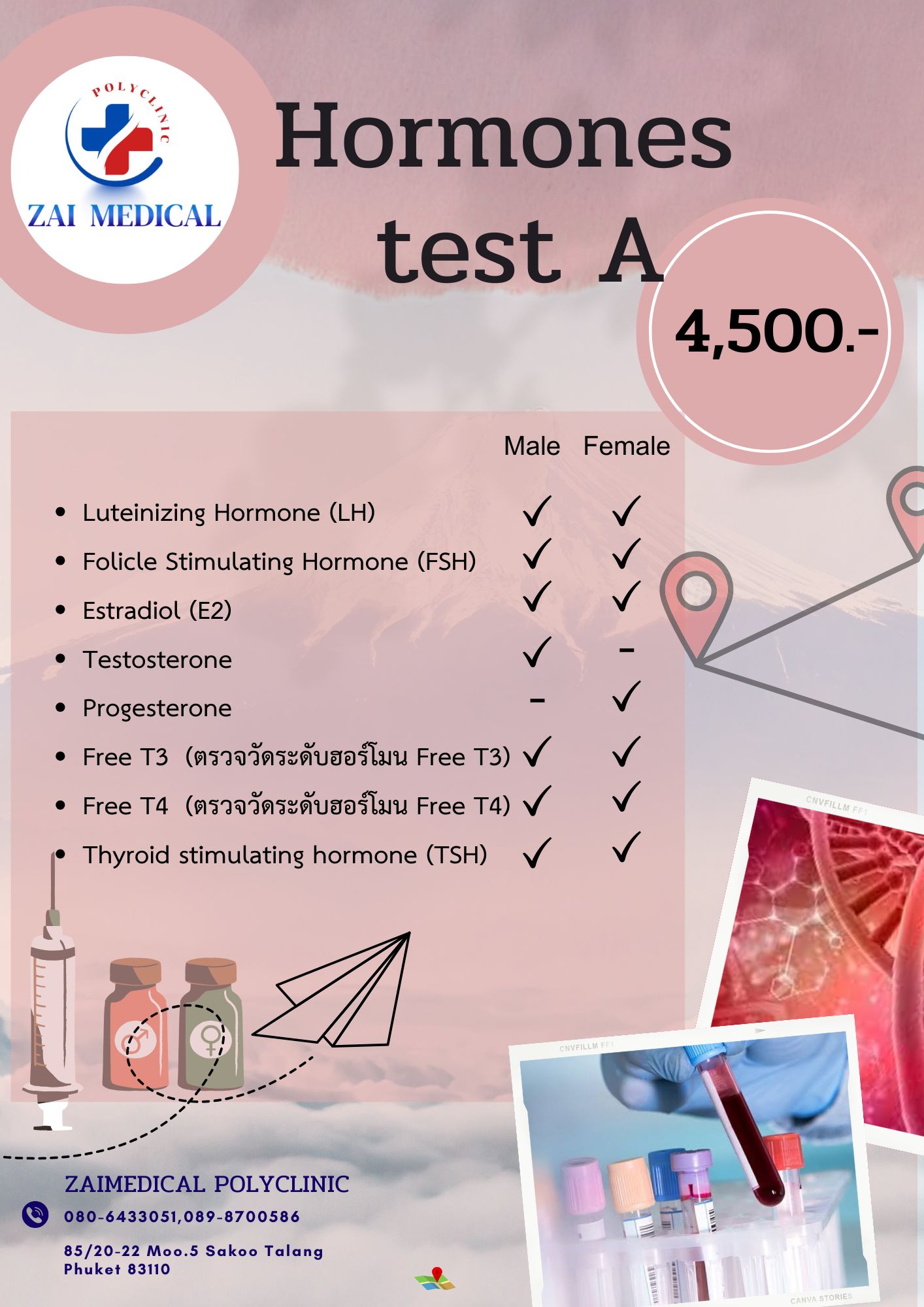 Hormones Test A